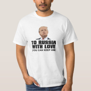 T-shirt Pour la Russie amoureuse