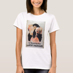T-shirt "Pour la vigueur des cheveux de bel de cheveux