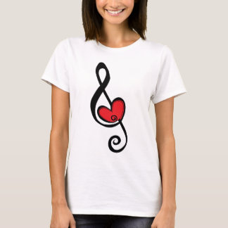 T-shirt Pour l'amour de la musique