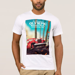 T-shirt Pour l'aventure ! Parc national olympique Washingt