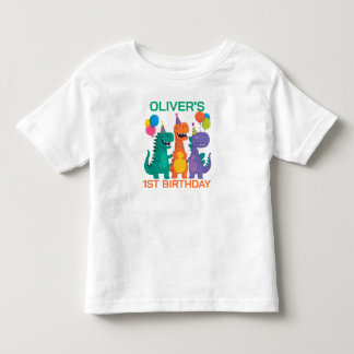 T-shirt pour le 1er anniversaire de Little Dino