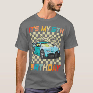 T-shirt pour le 5ème anniversaire des enfants garç