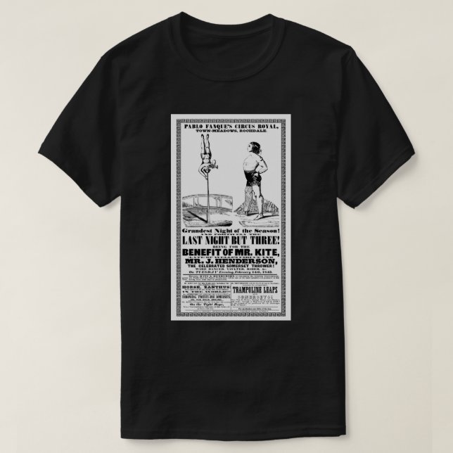 T-shirt Pour Le Bénéfice De M. Kite Poster! Poster.png (Design devant)