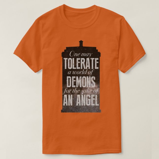T-shirt Pour le bien d'un ange (Design devant)