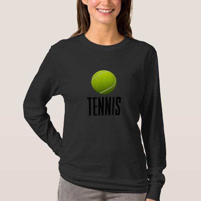 T-shirt Pour Le De Tennis Profitez Du Design Graphique De  (Devant)