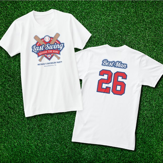T-Shirt pour le Dernier Swing au Baseball pour le  (Créateur téléchargé)
