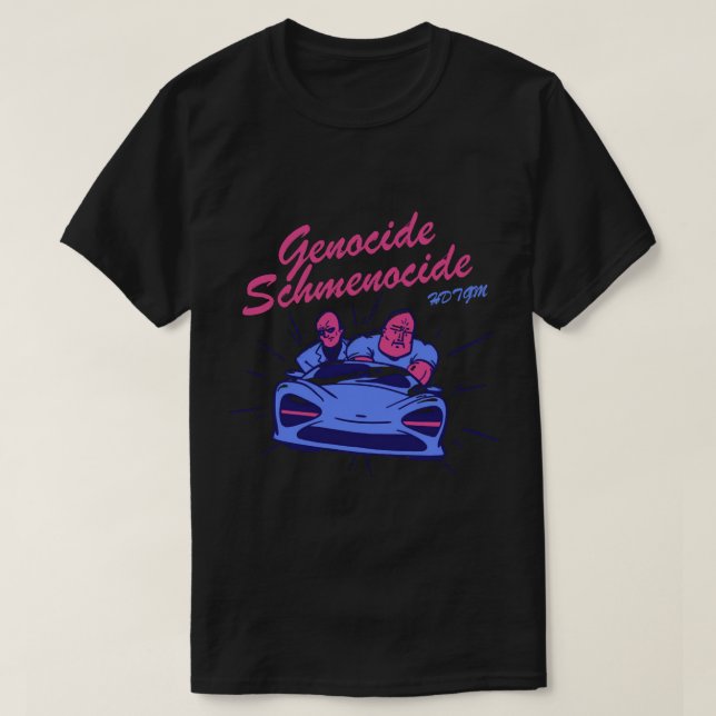T-shirt pour le génocide (Design devant)