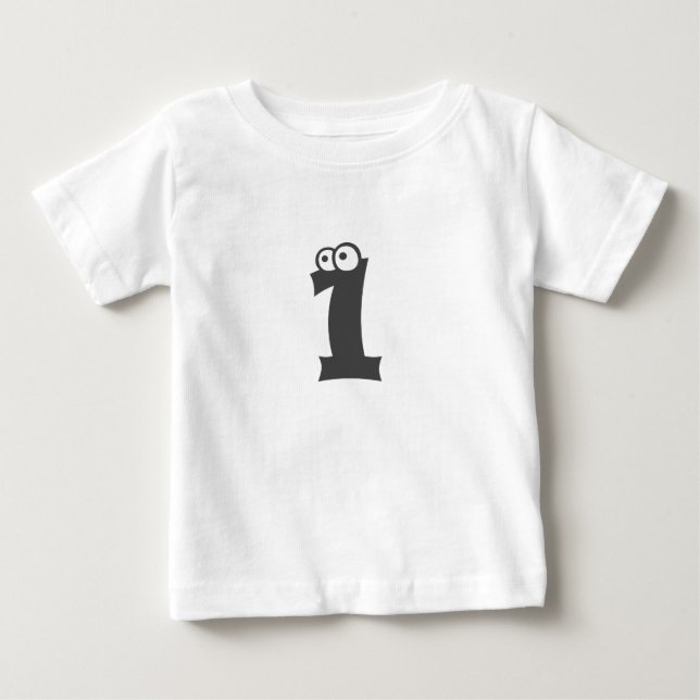 T-shirt pour le premier anniversaire du bébé (Devant)