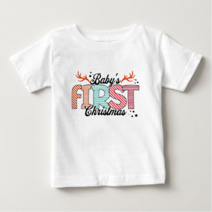 T-Shirt pour le premier Noël de bébé