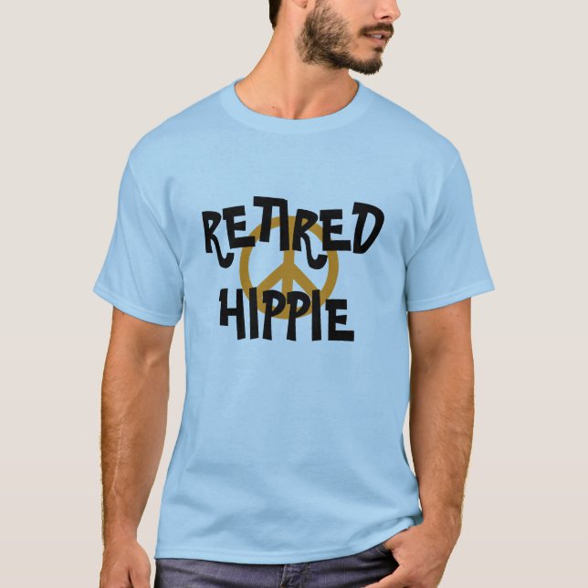 T-shirt pour le symbole de paix Hippie à la retrai (Devant)