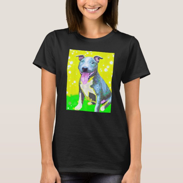 T-shirt Pour Le Ventilateur De Puppie De Chien Dans Le Sty (Devant)
