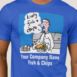 T-shirt pour l'entreprise de Fish and Chip Shop