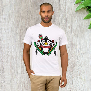 T-Shirt pour les amateurs de ski de pingouin