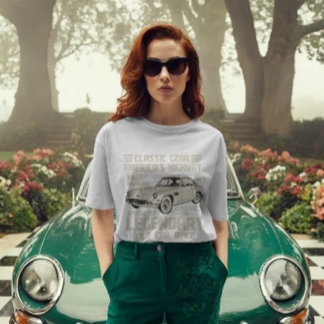 T-Shirt pour les Amoureux des Voitures Classiques