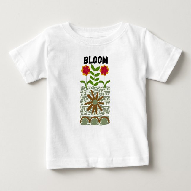 T-shirt pour les bébés (Devant)