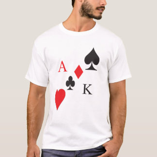 T-shirt pour les cartes à jouer