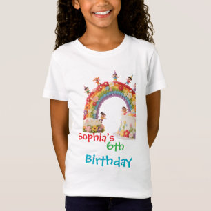 T-Shirt Pour les enfants anniversaire Fête des enfants Flo
