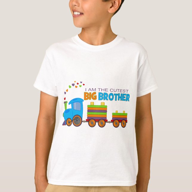 T-Shirt pour les enfants du train Big Brother (Devant)