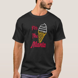 T-shirt Pour les fans de baseball de la glace d'Atlanta