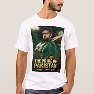 T-Shirt pour les fans de cricket "Babar Azam 'Défi