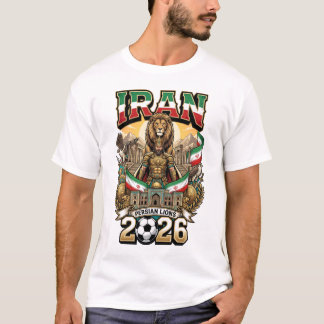 T-Shirt pour les fans d'Iran 2026