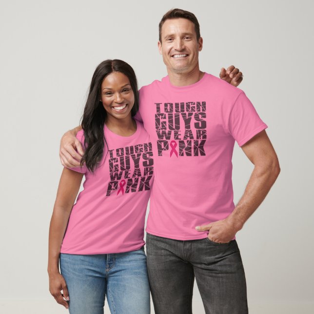 T-shirt Pour les garçons durs Soin de sensibilisation au c (Unisexe)
