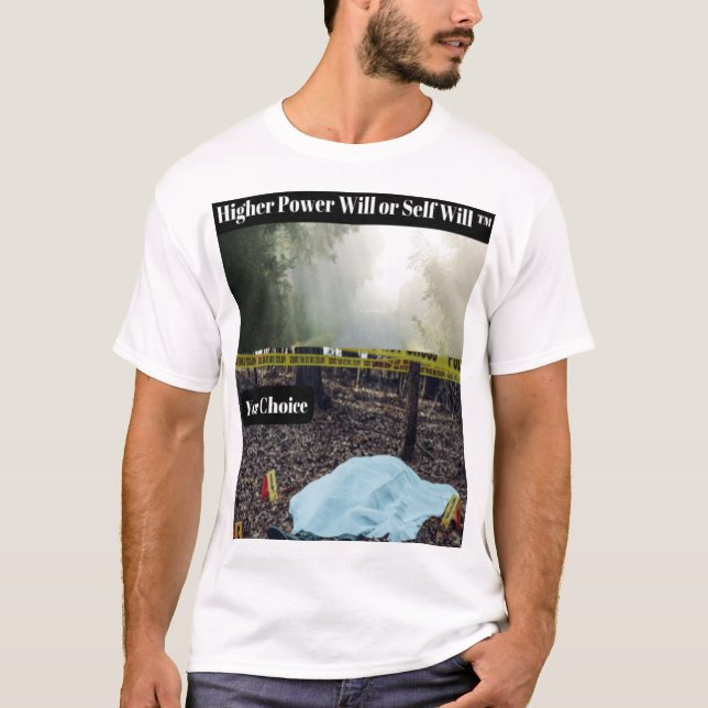 T-Shirt pour les hommes de puissance supérieure ou (Devant)