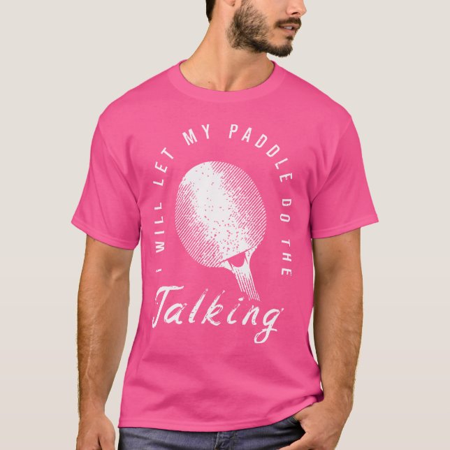 T-shirt Pour Les Pongs De Ping (Devant)