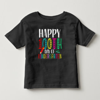 T-shirt Pour Les Tous Petits 100 Jours de jardin d'enfants Couleur mignonne
