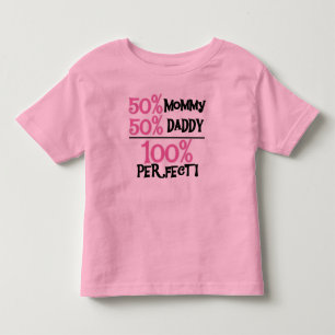T-shirt Pour Les Tous Petits 100 pour cent perfectionnent le rose