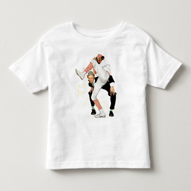 T-shirt Pour Les Tous Petits 100th Anniversaire de base-ball (Devant)
