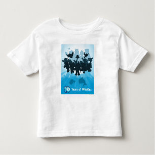 T-shirt Pour Les Tous Petits 10 ans de silhouette de Webkinz