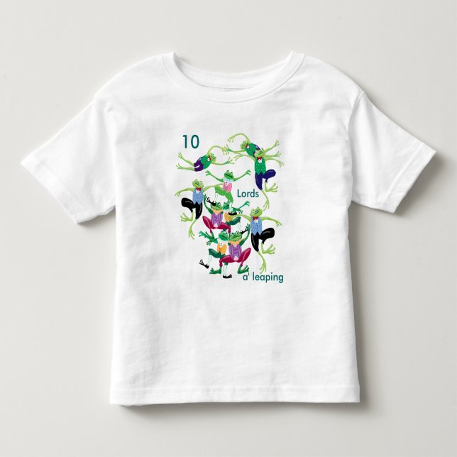 T-shirt Pour Les Tous Petits 10 seigneurs a saut (Devant)