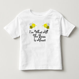 T-shirt Pour Les Tous Petits 1er Jour de l'abeille Anniversaire Buzz