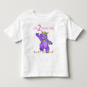 T-shirt Pour Les Tous Petits 2 Anniversaire Princesse Ours