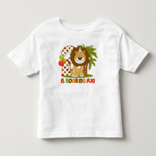 T-shirt Pour Les Tous Petits 2ème anniversaire de lion mignon