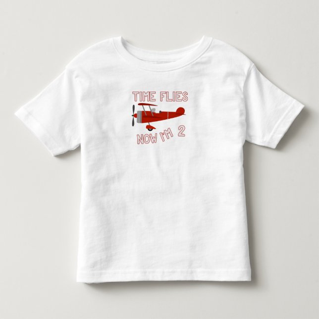 T-shirt Pour Les Tous Petits 2ème Chemise d'anniversaire (Devant)