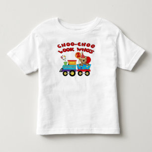 T-shirt Pour Les Tous Petits 2ème train d'ours d'anniversaire