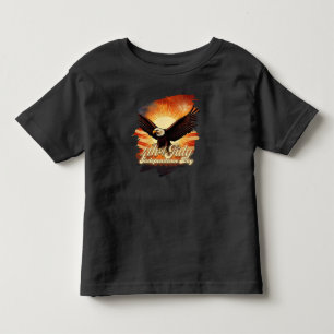 T-shirt Pour Les Tous Petits 4 juillet – Hommage majestueux à l'aigle et aux fe