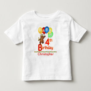 T-shirt Pour Les Tous Petits 4ème Nom majestueux de coutume de Beary de