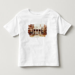 T-shirt Pour Les Tous Petits À l'est avant de Monticello