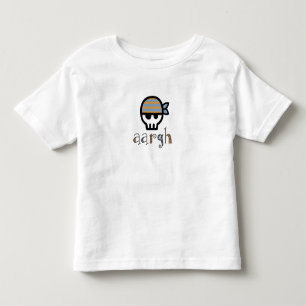 T-shirt Pour Les Tous Petits Aargh Boy Pirate Skull