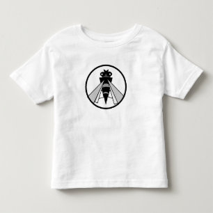 T-shirt Pour Les Tous Petits abeille de black&white