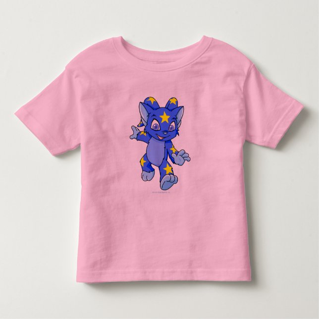 T-shirt Pour Les Tous Petits Acara étoilé Excited (Devant)