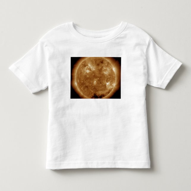 T-shirt Pour Les Tous Petits Activité solaire sur le Soleil 5 (Devant)