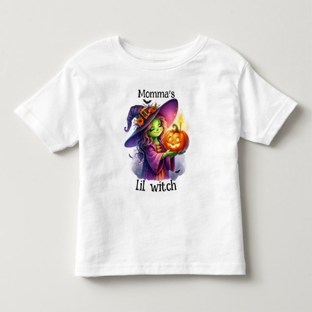 T-shirt Pour Les Tous Petits Adorable mignonne Enfants Éffrayants Halloween (Devant)