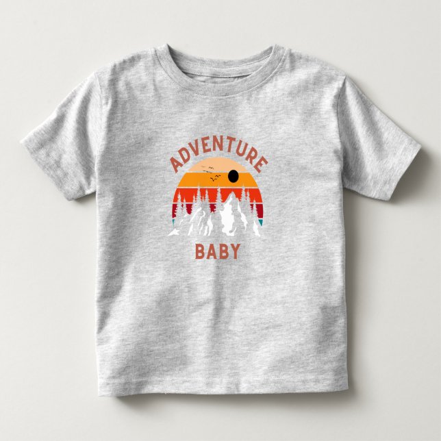 T-shirt Pour Les Tous Petits Adventure Baby (Devant)
