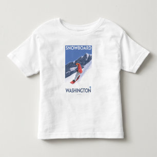 T-shirt Pour Les Tous Petits Affiche de Vintage voyage de