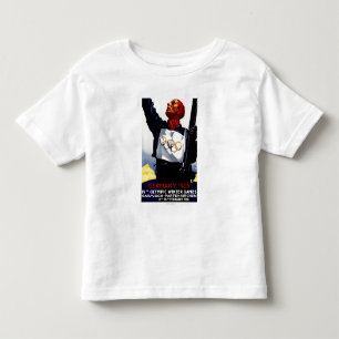T-shirt Pour Les Tous Petits Affiche olympique de publicité de 1936 jeux