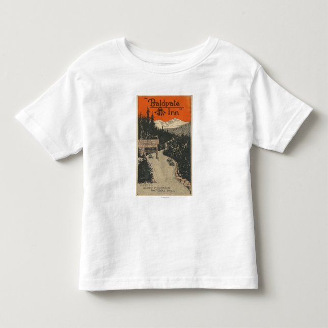 T-shirt Pour Les Tous Petits Affiche promotionnelle d'auberge de Baldpate # 1 (Devant)